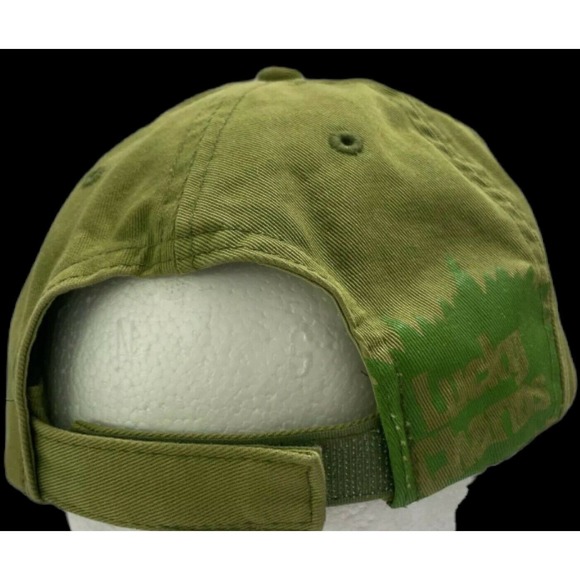 Vintage 2006 LUCKY CHARMS The Leprechaun Hat Cap Green Cereal Irish Shamrock - Picture 3 of 3